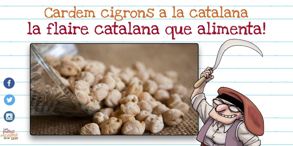 Cigrons a la Catalana - Recepta tradicional