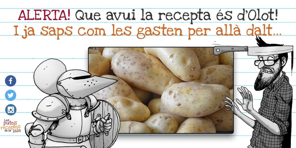 LEs patates d'Olot també es poden menjar, per exemple, a Mataró